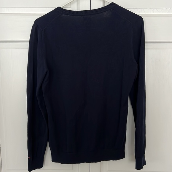 Tommy Hilfiger Argyle V-Neck Sweater - Picture 6 of 6